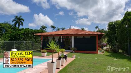 2 BEDROOM HOUSE AND POOL ON A 4 ACRE LOT, AMAZING VIEWS, COMMERCIAL PROPERTY., Montellano, Puerto Plata