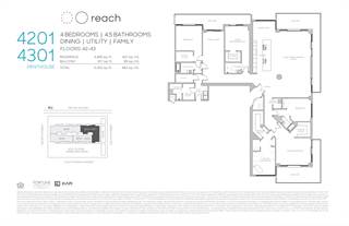 PENTHOUSE 4301 Reach & Rise Residences, Brickell City Centre, Miami, FL, 33130